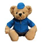 Плюшевый мишка кукла 28см высота Princess lovers, синий - фото 9