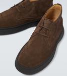 Замшевые ботинки-дезерты Tod's, Testa Moro - фото 3