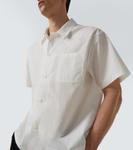 Хлопковая рубашка для боулинга Frame, Natural - фото 5