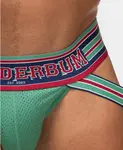 Мужской VARSITY Lift Jockstrap Rounderbum, зеленый - фото 5