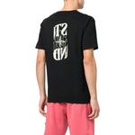Футболка plain logo t-shirt 'black' Stone Island, черный - фото 3