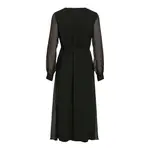 Платье Vila Falia long sleeve, черный - фото 4