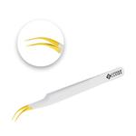 Пинцет для ресниц Белый - 2 Looksus Lashes - фото