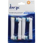 Сменные насадки Lovyc Medium Precision Electric Brush - 4 Units - фото