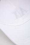 Бейсболка Armani Exchange хлопковая с вышивкой, белый - фото 4