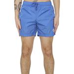 Плавки с кулиской Moncler, синий - фото 4