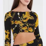 Платье Versace, черный - фото 4