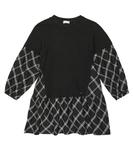 Платье в клетку Il Gufo, черный - фото