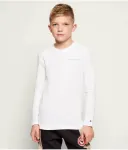 Лонгслив regular fit Tommy Hilfiger, белый - фото