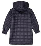 Стеганое пальто Il Gufo, синий - фото 4