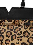 Сумка-тоут с леопардовым принтом Marciano, черный - фото 4
