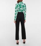 Брюки-карго из смесовой шерсти Etro, Nero - фото 3