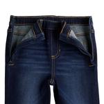 Адаптивные джинсовые брюки Jumping Beans для девочек и малышей, цвет Medium Wash - фото 3