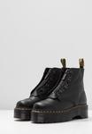 Ботильоны на платформе Dr. Martens на шнуровке, черный - фото 7