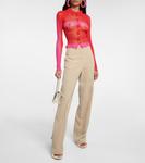 Рубашка La Chemise Maille Sognu Jacquemus, красный - фото 2