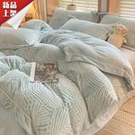 LUOLAI HOME Комплект постельного белья, 200 см, 4 предмета - фото