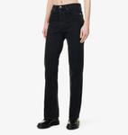 Вертикальные прямые джинсы из денима Frame, цвет death valley - фото 3