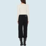 Укороченный топ женский белый Miu Miu - фото 3