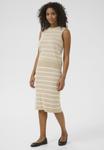 Юбка Kaffe LIZZA, Feather Grey Mel Chalk Stripe/Beige - фото 5