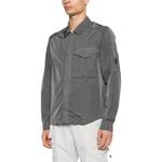 C.P.Company Куртка с хромированными карманами, Charcoal Gray - фото 4