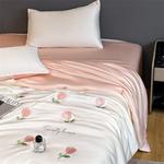 AVIVI Комплект постельного белья 4 предмета, 200x230 см, летнее одеяло - фото 4