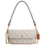 COACH Сумка кроссбоди из текстиля с покрытием - фото