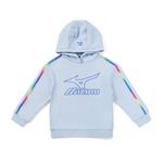 Детская толстовка Mizuno, Хизер Грей - фото 4