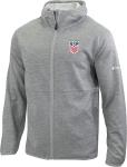 Columbia мужская куртка Time Full Zip, Cool Grey - фото