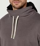 Свитер Oversize fit Ea7, серый - фото 4