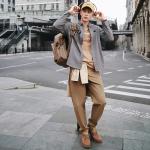 Мужская рубашка CAT, синий - фото 7