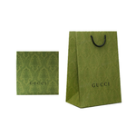 Шарф Interlocking G с бахромой GUCCI, черный/бежевый - фото 7