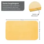 Коврик для ванной Sleepling, желтый - фото 2