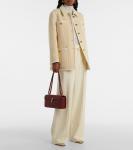 Симметрия 26 кожаная сумка через плечо Savette, Wine - фото 5