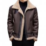 Кожаная куртка унисекс PIERRE CARDIN, черная - фото 8