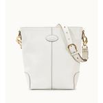 Кожаная сумка, белый - фото 3