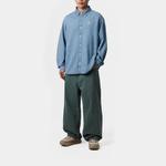 Джиговая рубашка на пуговицах Carhartt WIP, синий - фото 6