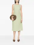 Платье миди August Occleus, зеленый - фото 2