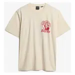 Футболка с коротким рукавом Superdry Trade Tools Loose, бежевый - фото 3