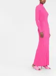 Длинное платье Lenzuolo Jacquemus, розовый - фото 6
