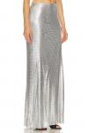 Юбка макси h:ours x Bridget Chainmail, серебряный - фото 2