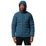 Куртка Drift Peak Stretch Down с капюшоном - пуховик Columbia, синий - фото 4