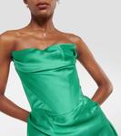 Атласное платье Vivienne Westwood, зеленый - фото 4