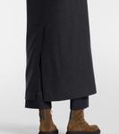 Двубортное шерстяное пальто Brunello Cucinelli, Antracite - фото 6