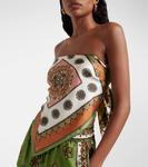 Шелковый платок Contina Tiles Alémais, Multi - фото 6