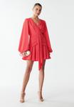 Платье BWLDR GIGI MINI, Coral/Red - фото 4
