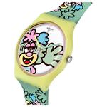 SWATCH Часы Unisex 41mm White Watch SO29Z140, White Dial - фото 2