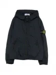Куртка на молнии с капюшоном Stone Island Junior, синий - фото