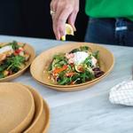 Глубокая тарелка connect plate, набор из 4 шт. Koziol, синий - фото 2