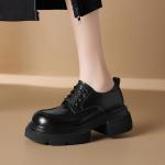 Лоферы женские белые FOXER, черные - фото 10