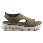 Сандалии Guzman на платформе Flexus, зеленый - фото 2